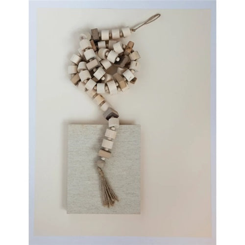 Wood Block Garland – Bungalow Home Furnishings